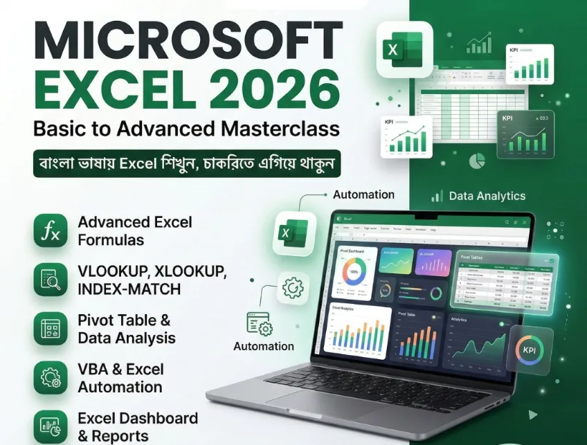 Advanced Excel Full Course 2026