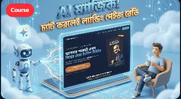 AI দিয়ে সেলস ড্রিভেন ল্যান্ডিং পেইজ তৈরি