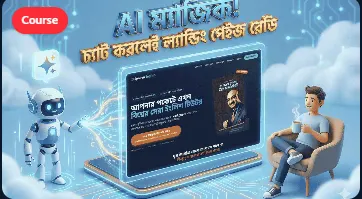 AI দিয়ে সেলস ড্রিভেন ল্যান্ডিং পেইজ তৈরি