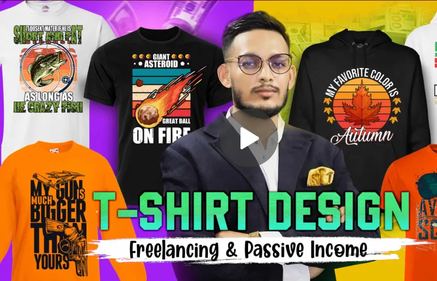 Professional T-shirt Design Mastery with Marketplace Secrets