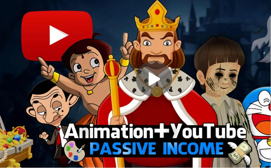 Make Cartoon Animation & Earn $1500/Month from YouTube