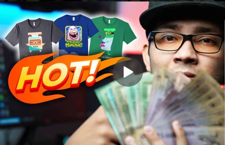 Print on Demand Masterclass: Earn Daily 10,000 TK By Selling T-shirts